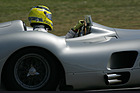 Mercedes Benz W 196 (1954) - Stromlinienvariante bei Demonstrationsfahrten mit Nico Rosberg