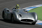 Mercedes Benz W 196 (1954) - Stromlinienvariante bei Demonstrationsfahrten mit Nico Rosberg
