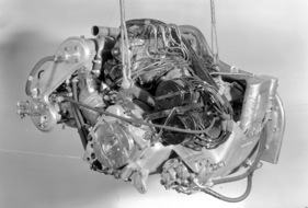 Mercedes Benz W 196 (1954) - der Motor M 196