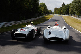 Mercedes Benz W 196 (1954) - der Streamliner wirkt massiger