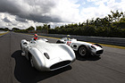 Mercedes Benz W 196 (1954) - hier wirkt der Grössenunterschied viel deutlicher, als er es in Wirklichkeit ist
