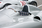 Mercedes Benz W 196 (1954) - knappes Cockpit bei der Stromlinienvariante