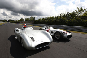 Mercedes Benz W 196 (1954) - wiedervereinigt auf dem Nürburgring im Jahre 2011