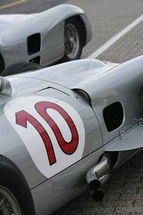Mercedes Benz W 196 (1954) - wiedervereinigt auf dem Nürburgring im Jahre 2011