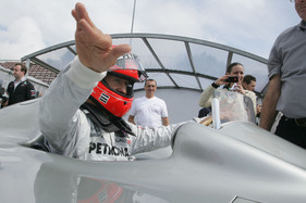 Mercedes Benz W 196 (1954) - wiedervereinigt auf dem Nürburgring im Jahre 2011