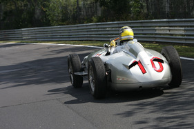 Mercedes Benz W 196 (1954) - wiedervereinigt auf dem Nürburgring im Jahre 2011