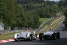Mercedes Benz W 196 (1954) - wiedervereinigt auf dem Nürburgring im Jahre 2011