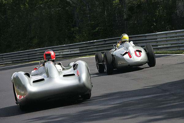 Mercedes Benz W 196 (1954) - wiedervereinigt auf dem Nürburgring im Jahre 2011