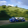 Mercedes Benz W 196 (1955) - Oldtimer ders Jahres im Classic Kalender 2002 abgebildet auf dem Schnelltransporter Bj 1954