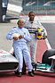 Image: Mercedes-Benz W196 (1954) - Stirling Moss in a joking mood - I don't fit into the new Formula 1 at all