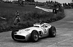 Juan Manuel Fangio im Mercedes-Benz W196 beim Grossen Preis von Europa 1954 auf dem Nürburgring