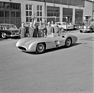 Image: Mercedes-Benz W196 R (1954) - preparation of the vehicle at the Untertürkheim plant as a gift for the Indianapolis Motor Speedway Museum in 1965