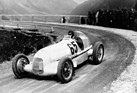Mercedes-Benz W25 (1934) - am Klausen Pass mit Rudi Caracciola am Lenkrad
