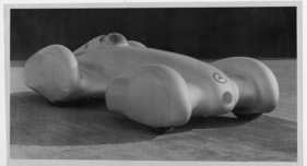 Mercedes-Benz Weltrecordwagen (1936) - für die Zeit ausserordentlich fortschrittliche Aerodynamik