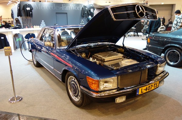 Mercedes-Benz eSLC Monceau (2021) – 107er mit Elektroantrieb – Essen Motor Show 2021