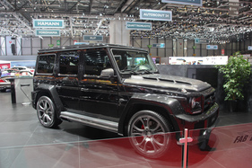 Bild Mercedes G - beliebt bei Tunern - auf dem Genfer Automobilsalon 2015
