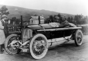 Mercedes Grand Prix 4,5 Liter (1914) - Graf Giulio Masetti gewinnt die Targa Florio im Jahr 1922 auf dem bereits achtjährigen GP-Wagen