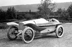 Mercedes Grand Prix 4,5 Liter (1914) - der GP-Rennwagen mit 4,5 Liter Hubraum und angeschraubten Kotflügeln