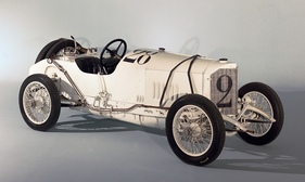 Mercedes Grand Prix 4,5 Liter (1914) - einer der verbliebenen GP-Rennwagen