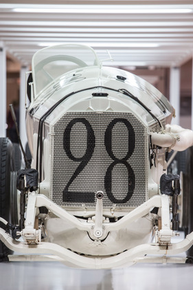 Mercedes Grand Prix 4,5 Liter (1914) - so schmal wie möglich gebaut