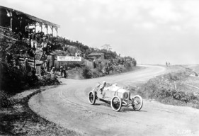 Mercedes Grand Prix Wagen (1914) - Christian Lautenschlager gewann den Grand Prix von Frankreich bei Lyon