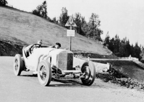 Mercedes SSK (1929) - Rudolf Caracciola trat beim Gaisbergrennen 1929 nur im Training an