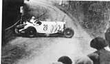 Mercedes SSKL (1931) - Caracciolas Dreher mit anschliessendem Unfall beim letzten Rennen der Saison 1931 auf dem Masarik Rinf