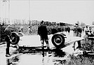 Mercedes SSKL (1931) - Tödlicher Unfall Otto Merz beim Training zum Avus-Rennen 1933 - Der Wagen ist nur wenig beschädigt