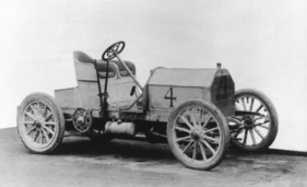 Mercedes-Simplex 60 PS (1903) - das Siegerfahrzeug von Camille Jenatzy beim IV. Gordon-Bennett-Rennen in Irland 1903, ein zurückgekauftes Kundenauto