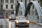 Merceds Benz 300 SL Gullwing (1954) - am Start in der Rennwagenklasse  - Gaisbergrennen 2013 - Stadt-Grand-Prix in Salzburg am Donnerstag