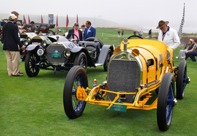 Mercer Model 45 Race Car (1914) - rennmässig zu ging es in der Kategorie "Open Wheel Race Car" - Pebble Beach 2012 (V-07)