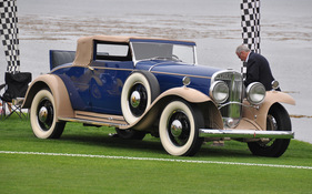 Mercer Prototype Merrimac Raceabout Convertible Coupe (1931) - in Europa kaum bekanntes Auto - Pebble Beach 2012 (D-08)