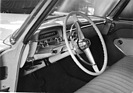 Mercury (1954) - Führersitz mit Instrumenten wie für einen Flugzeugpiloten - Genfer Automobilsalon 1954