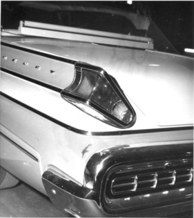 Mercury (1957) - mit V-förmigen Heckleuchten - Genfer Autosalon 1957
