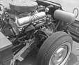 Mercury (1958) – Fahrgestell mit Marauder-V8 und der neuen Luftfederung "Air Cushion Ride"