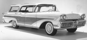 Mercury Colony Park (1958) – zeitgenössisches Pressefoto