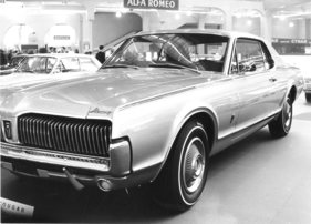 Mercury Cougar (1967) - 6,4-Liter-V8-Motor für das gefällige Coupé - Genfer Autosalon 1967