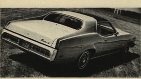 Mercury Cougar - XR-7 5,8-Liter-V8-Motor - 168 HP (netto) 1 Doppelvergaser (1973)