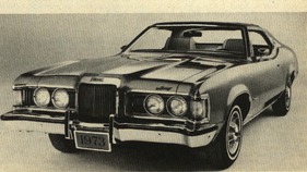 Mercury Cougar - XR-7 5,8-Liter-V8-Motor - 168 HP (netto) 1 Doppelvergaser (1973)