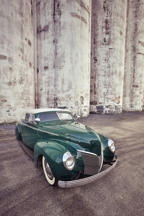 Mercury 'Custom' Coupe by Charles Marr and Gerry Huth (1940) - angeboten als Lot 33 an der RM-Versteigerung vom 16./17. Januar 2014 in Arizona (1940)