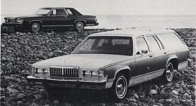 Mercury Grand Marquis 4,9-Liter-V8 - 150/160 HP (netto) Benzineinspritzung (1986)