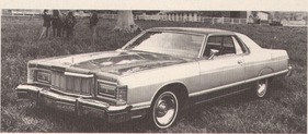 Mercury Marquis 5,8-Liter-V8-Motor - 145 HP (netto) 1 Doppelvergaser (1978)