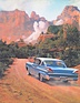 Den Mercury Montclair 2-Door Hardtop Cruiser bewarb der Prospekt mit diesem Bild als ein Auto "für abenteuerlustige Herzen".