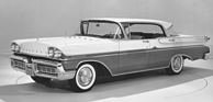 Mercury Montclair Phaeton Sedan (1958) – im Ford-Fotostudio