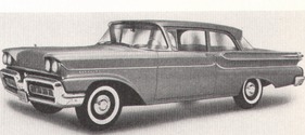 Mercury Monterey 32/253 HP (Exportausführung) (1958)