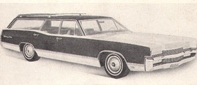 Mercury Monterey - Monterey Custom - Marauder - Marquis - Brougham - Colony Park 6,4-Liter-V8-Motor - 265 HP 1 Doppelvergaser (1970)