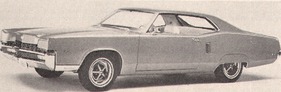 Mercury Monterey - Monterey Custom - Marauder - Marquis - Brougham - Marquis Colony Park 6,4-Liter-V8-Motor - 265 HP 1 Doppelvergaser (1969)
