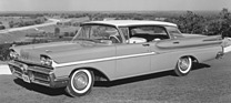 Mercury Park Lane Phaeton Sedan (1958) – das Spitzenmodell des Jahres: die viertürige Hardtop-Limousine