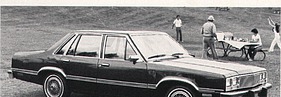 Mercury Zephyr 2,3-Liter-4-Zyl. - 86/92 HP (netto) 1 Doppelvergaser (1982)