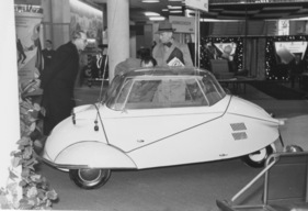 Messerschmitt KR 175 (1953) - ausgestellt - man beachte die Radioantenne Messerschmitt KR 175 (1953) - ausgestellt - man beachte die Radioantenne